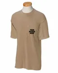Comfort Colors Adult Heavyweight RS Pocket T-Shirt Khaki