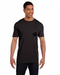 Comfort Colors Adult Heavyweight RS Pocket T-Shirt BLACK