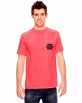 Comfort Colors Adult Heavyweight RS Pocket T-Shirt Neon Red Orange