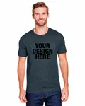 Jerzees Adult Premium Blend Ring-Spun T-Shirt Black Ink Heathr