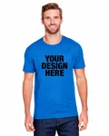 Jerzees Adult Premium Blend Ring-Spun T-Shirt Retro Hth Royal