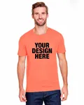 Jerzees Adult Premium Blend Ring-Spun T-Shirt Vin Hthr Orange