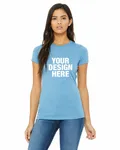 Bella + Canvas Ladies' The Favorite T-Shirt Ocean Blue
