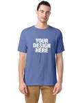 ComfortWash by Hanes Men's Garment-Dyed T-Shirt Frontier Blue