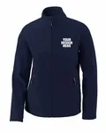 CORE365 Ladies' Cruise Two-Layer Fleece Bonded SoftShell Jacket Classic Navy
