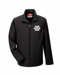 Team 365 Men's Leader Soft Shell Jacket BLACK