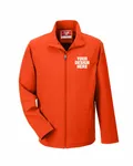 Team 365 Men's Leader Soft Shell Jacket SPORT ORANGE