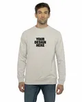 Next Level Apparel Unisex Laguna French Terry Raglan Sweatshirt Oatmeal