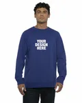 Next Level Apparel Unisex Laguna French Terry Raglan Sweatshirt ROYAL