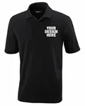 CORE365 Men's Origin Performance Piqu Polo BLACK
