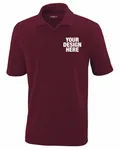 CORE365 Men's Origin Performance Piqu Polo Burgundy