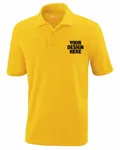 CORE365 Men's Origin Performance Piqu Polo Campus Gold