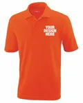 CORE365 Men's Origin Performance Piqu Polo Campus Orange