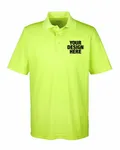 CORE365 Men's Origin Performance Piqu Polo SAFETY YELLOW