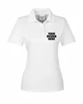 Team 365 Ladies' Zone Performance Polo WHITE
