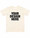 LAT Men's Fine Jersey T-Shirt Natural Leopard