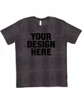 LAT Men's Fine Jersey T-Shirt Black Reptile