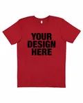 LAT Men's Fine Jersey T-Shirt Cardinal Blkout