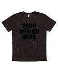 LAT Men's Fine Jersey T-Shirt Black Leopard