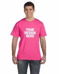 LAT Men's Fine Jersey T-Shirt Hot Pink