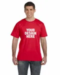 LAT Men's Fine Jersey T-Shirt RED