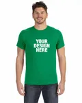 LAT Men's Fine Jersey T-Shirt Vintage Green