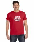 LAT Men's Fine Jersey T-Shirt VINTAGE RED
