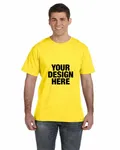 LAT Men's Fine Jersey T-Shirt YELLOW