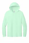 Jerzees Classics Unisex Cotton Long Sleeve Hooded T-Shirt 363LH MINT TO BE
