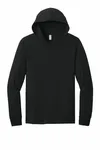 Jerzees Classics Unisex Cotton Long Sleeve Hooded T-Shirt 363LH Black Ink