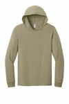Jerzees Classics Unisex Cotton Long Sleeve Hooded T-Shirt 363LH Khaki