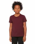 Bella + Canvas Youth Jersey T-Shirt Maroon