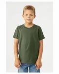 Bella + Canvas Youth Jersey T-Shirt Military Green