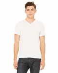 Bella + Canvas Unisex Triblend V-Neck T-Shirt Oatmeal Triblend