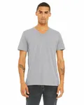 Bella + Canvas Unisex Triblend V-Neck T-Shirt Ath Grey Triblnd