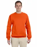 Jerzees Adult NuBlend FleeceCrew SAFETY ORANGE