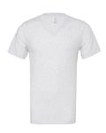 Bella + Canvas Unisex Triblend V-Neck T-Shirt Wht Flck Triblnd