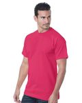 Bayside Unisex Heavyweight T-Shirt Bright Pink