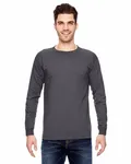 Bayside Adult 6.1 oz., 100% Cotton Long Sleeve T-Shirt Charcoal