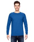 Bayside Adult 6.1 oz., 100% Cotton Long Sleeve T-Shirt ROYAL