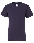 Bella + Canvas Youth Jersey T-Shirt Navy