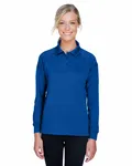 Harriton Ladies' Advantage Snag Protection Plus Long-Sleeve Tactical Polo TRUE ROYAL