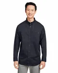 Harriton Men's Advantage IL Long-Sleeve Workshirt BLACK