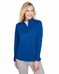 Harriton Ladies' Advantage Snag Protection Plus Quarter-Zip TRUE ROYAL