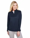 Harriton Ladies' Advantage Snag Protection Plus Quarter-Zip DARK NAVY