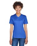 Team 365 Ladies' Sonic Heather Performance T-Shirt SP ROYAL HEATHER