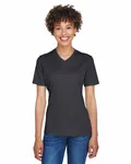 Team 365 Ladies' Sonic Heather Performance T-Shirt Black Heather