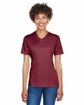 Team 365 Ladies' Sonic Heather Performance T-Shirt Sp Maroon Hthr