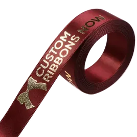Double Face Satin Ribbon - Custom Patch
