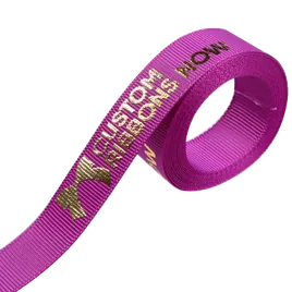 Grosgrain Ribbon - Custom Patch